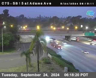 SB 15 at Adams Ave (On Ramp)