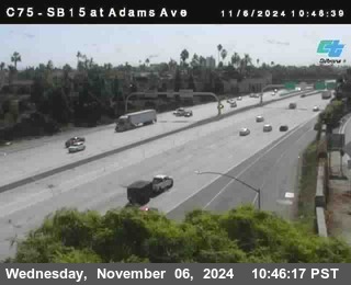 SB 15 at Adams Ave (On Ramp)