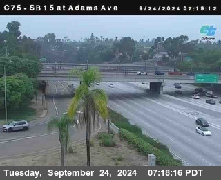 SB 15 at Adams Ave (On Ramp)