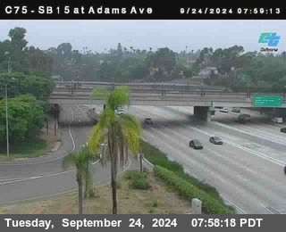 SB 15 at Adams Ave (On Ramp)