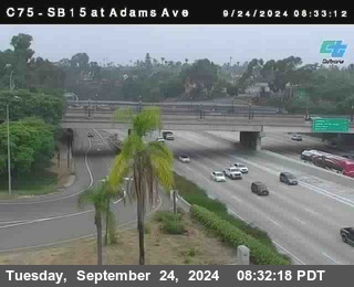 SB 15 at Adams Ave (On Ramp)