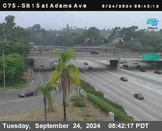 SB 15 at Adams Ave (On Ramp)