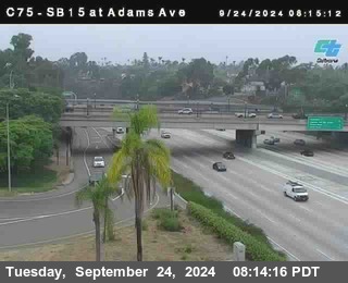 SB 15 at Adams Ave (On Ramp)