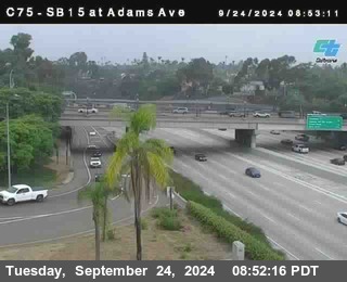 SB 15 at Adams Ave (On Ramp)