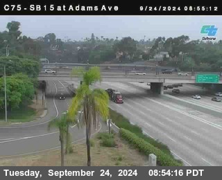 SB 15 at Adams Ave (On Ramp)