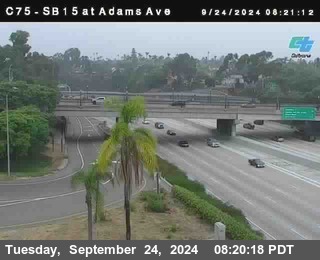 SB 15 at Adams Ave (On Ramp)