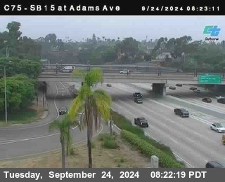 SB 15 at Adams Ave (On Ramp)