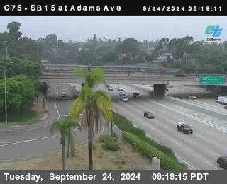 SB 15 at Adams Ave (On Ramp)