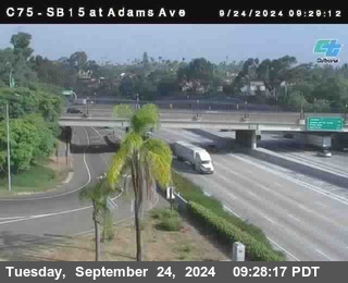 SB 15 at Adams Ave (On Ramp)