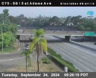 SB 15 at Adams Ave (On Ramp)