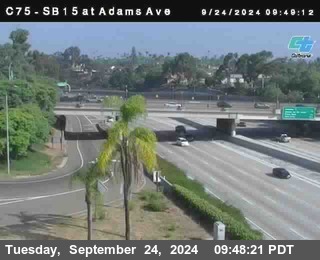 SB 15 at Adams Ave (On Ramp)