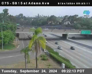 SB 15 at Adams Ave (On Ramp)