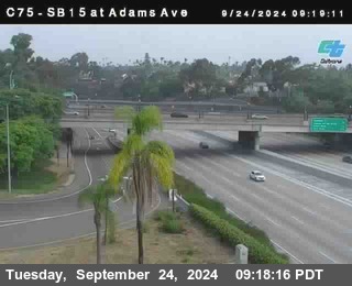 SB 15 at Adams Ave (On Ramp)