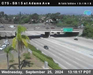 SB 15 at Adams Ave (On Ramp)