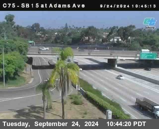 SB 15 at Adams Ave (On Ramp)