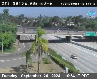 SB 15 at Adams Ave (On Ramp)