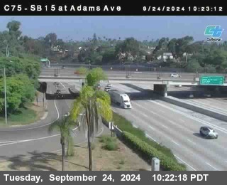 SB 15 at Adams Ave (On Ramp)