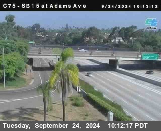 SB 15 at Adams Ave (On Ramp)