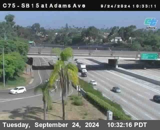 SB 15 at Adams Ave (On Ramp)