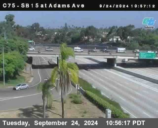 SB 15 at Adams Ave (On Ramp)