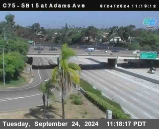 SB 15 at Adams Ave (On Ramp)