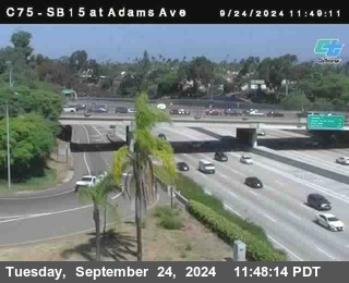 SB 15 at Adams Ave (On Ramp)