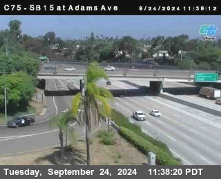 SB 15 at Adams Ave (On Ramp)