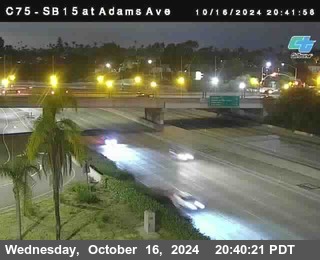 SB 15 at Adams Ave (On Ramp)