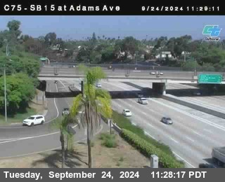 SB 15 at Adams Ave (On Ramp)