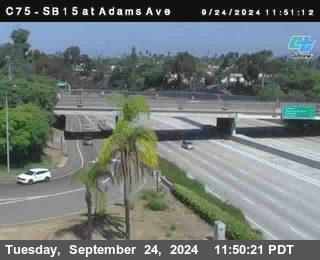 SB 15 at Adams Ave (On Ramp)