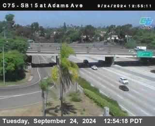 SB 15 at Adams Ave (On Ramp)