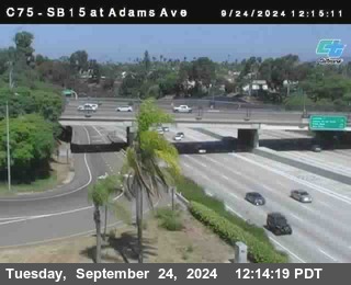 SB 15 at Adams Ave (On Ramp)