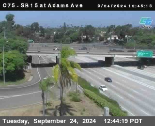 SB 15 at Adams Ave (On Ramp)