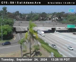 SB 15 at Adams Ave (On Ramp)