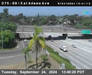 SB 15 at Adams Ave (On Ramp)