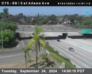 SB 15 at Adams Ave (On Ramp)