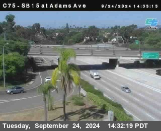 SB 15 at Adams Ave (On Ramp)