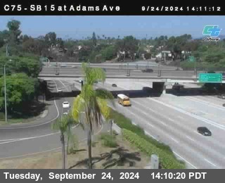 SB 15 at Adams Ave (On Ramp)