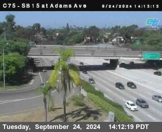 SB 15 at Adams Ave (On Ramp)