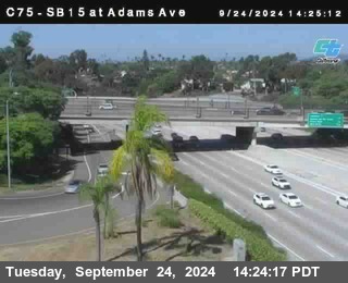 SB 15 at Adams Ave (On Ramp)