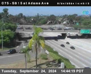 SB 15 at Adams Ave (On Ramp)