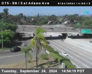 SB 15 at Adams Ave (On Ramp)