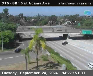 SB 15 at Adams Ave (On Ramp)