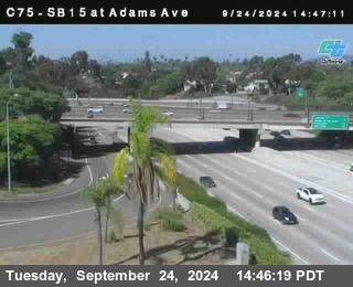 SB 15 at Adams Ave (On Ramp)