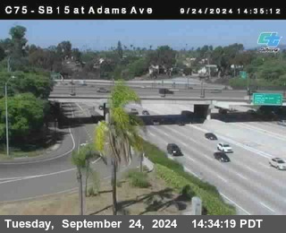 SB 15 at Adams Ave (On Ramp)