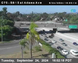 SB 15 at Adams Ave (On Ramp)