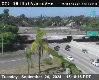 SB 15 at Adams Ave (On Ramp)