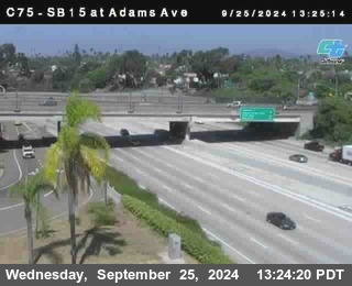 SB 15 at Adams Ave (On Ramp)