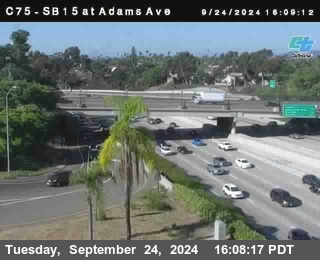 SB 15 at Adams Ave (On Ramp)