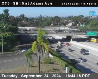 SB 15 at Adams Ave (On Ramp)